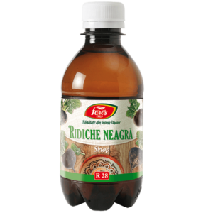Sirop Ridiche neagra R28, Fares, 250 ml