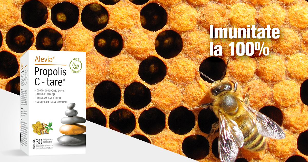Propolis C-tare, Alevia