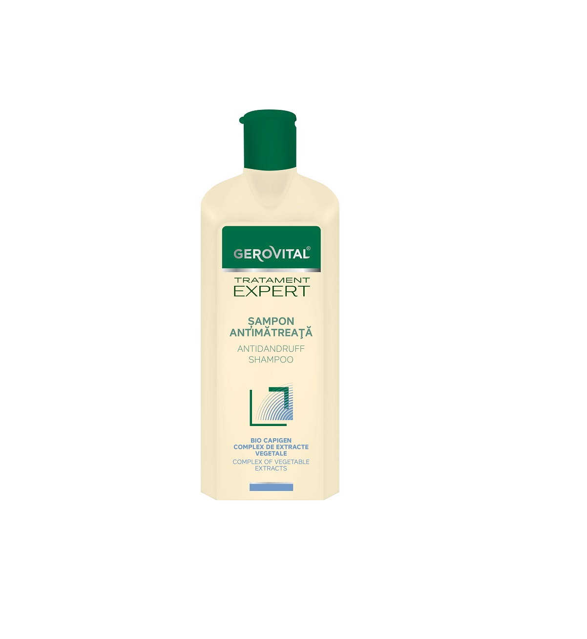 Sampon Antimatreata cu complex de extracte vegetale Gerovital Tratament Expert, 400 ml