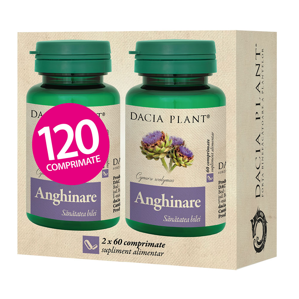 Anghinare, 60+60 comprimate, Dacia Plant