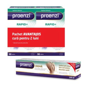 pachet promotional proenzi artrostop rapid+ si crema proenzi