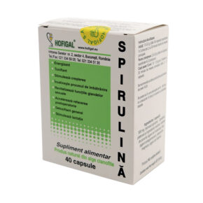Spirulina 500mg, 40 comprimate, Hofigal
