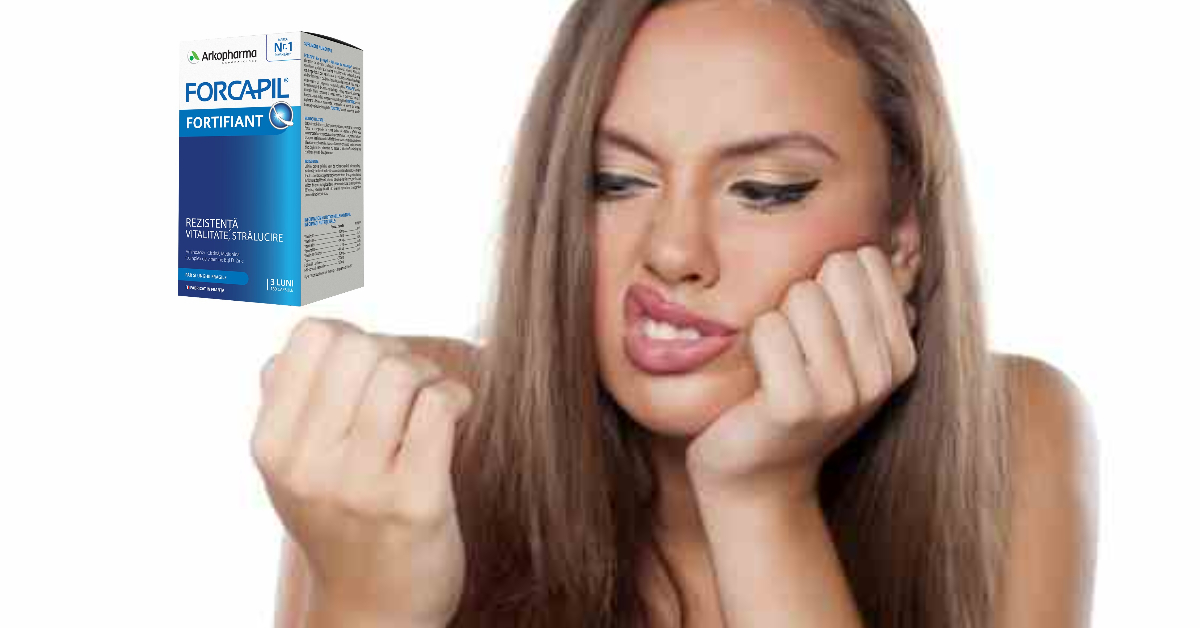 Forcapil par si unghii, 180 capsule - imagine 3