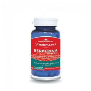 Berberina Bio-activa Herbagetica, 60 capsule