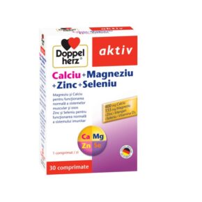 Doppelherz Aktiv, Ca+Mg+Zn+Se, 30 comprimate