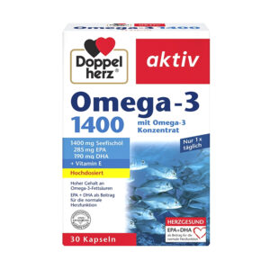 Omega-3 1400mg, 30 capsule, Doppelherz