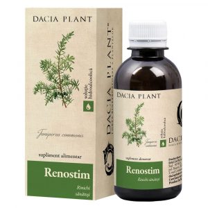 Renostim Rinichi Sanatosi, Dacia Plant, Supliment Alimentar recomandat pentru Functionarea Normala a Aparatului Urinar, 200 ml