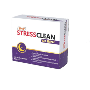 StressClean Sleep pentru un somn de calitate, 30 capsule
