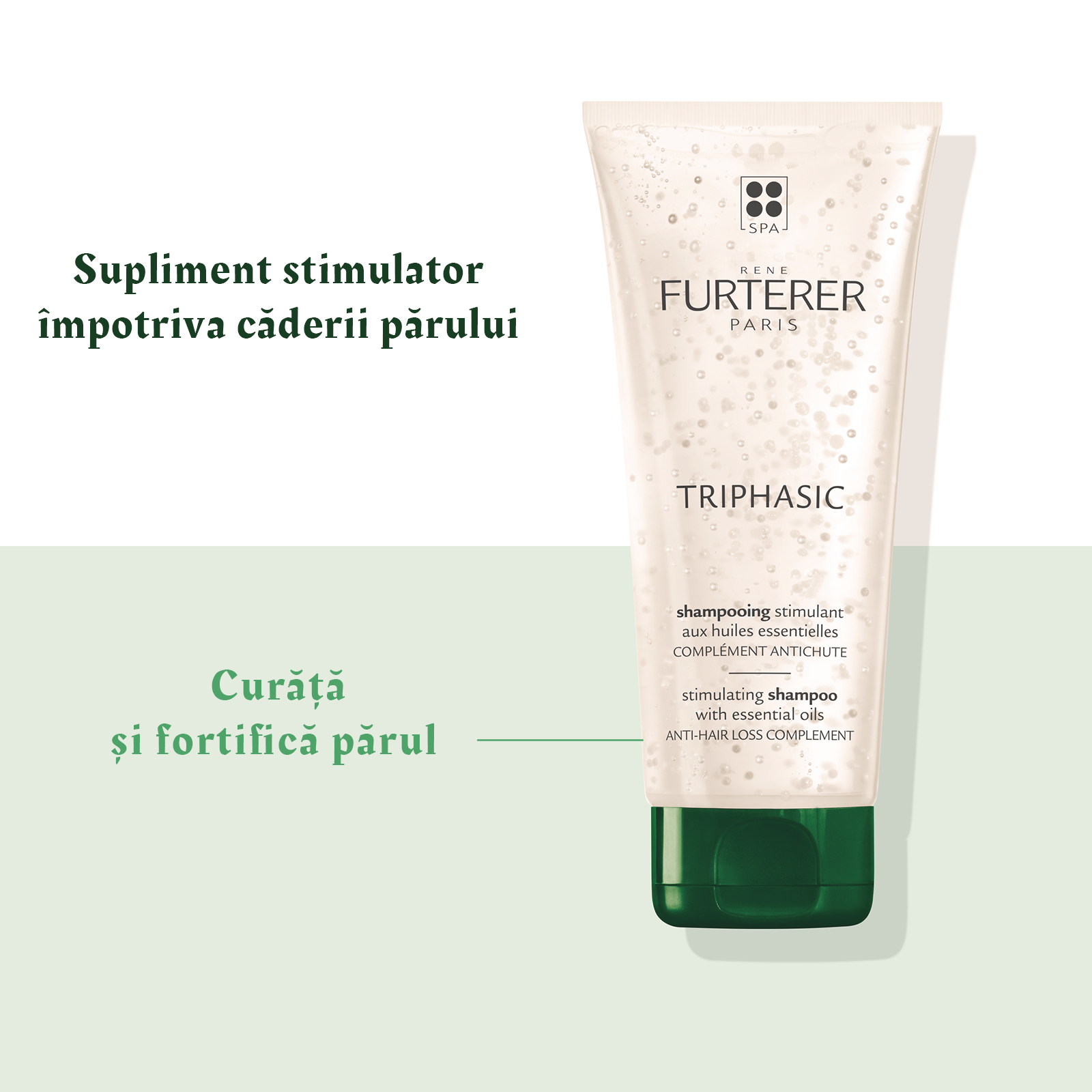 Sampon Rene Furterer Triphasic impotriva caderii parului, 200 ml - imagine 3