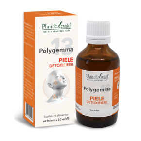 Polygemma 13 - Piele detoxifiere, 50 ml, PlantExtrakt