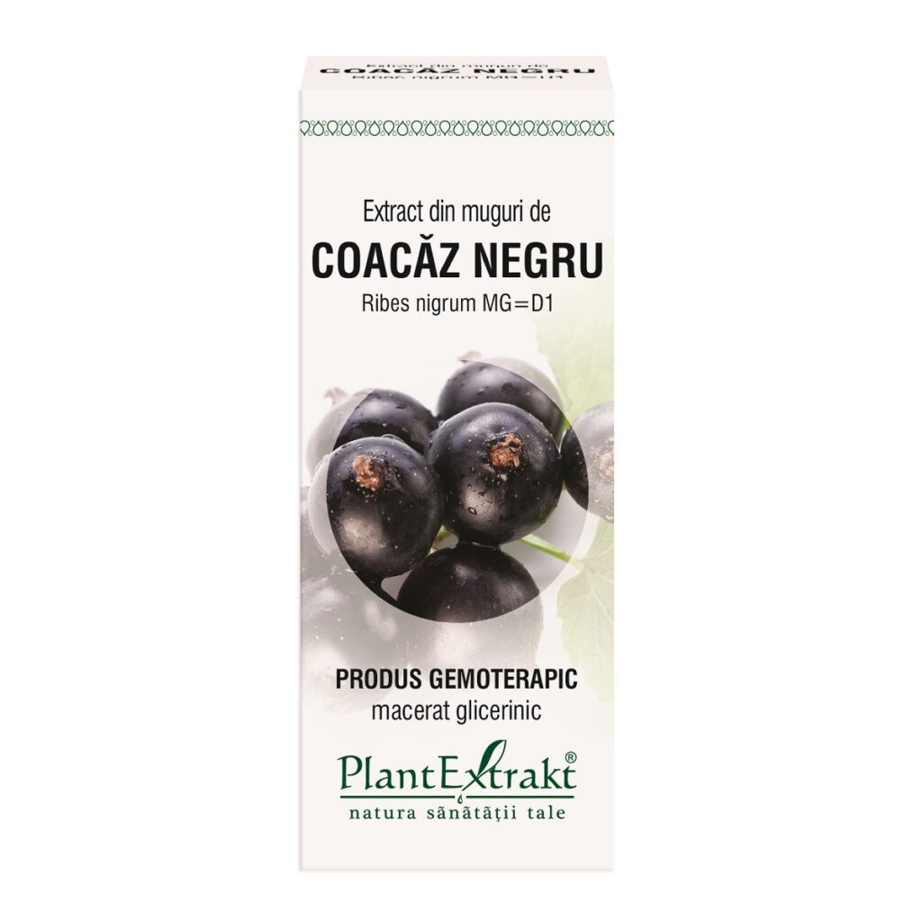 Extract din muguri de Coacaz negru, 50 ml, PLX