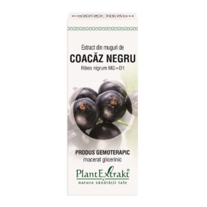 Extract din muguri de Coacaz negru, 50 ml, PLX