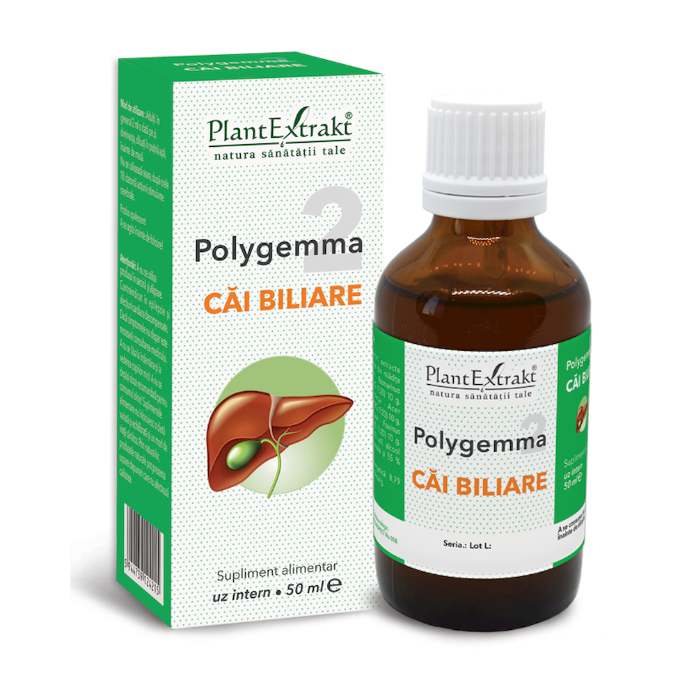 Polygemma 2-Cai biliare, 50 ml, PlantExtrakt