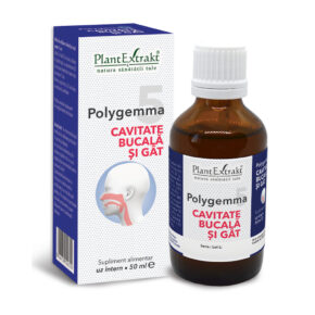 Polygemma 5 - Cavitate bucala si gat, 50 ml, PlantExtrakt