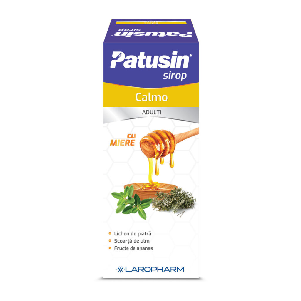Patusin Calmo, Sirop pentru adulti ce mentine sanatatea tractului respirator, 100 ml
