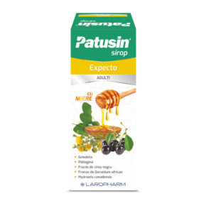 Patusin Expecto, Sirop pentru adulti cu rol in calmarea iritatilor la nivelul gatului si faringelui, 100 ml