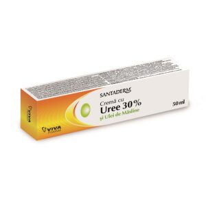 Crema cu Uree 30 % si Ulei de Masline, 50 ml, Santaderm