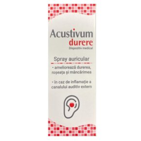 Spray auricular Acustivum Durere, 20 ml, Zdrovit