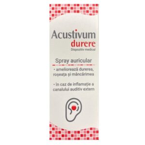 Spray auricular Acustivum Durere, 20 ml, Zdrovit