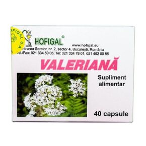 Valeriana, 40 capsule, Hofigal