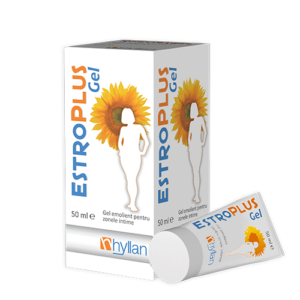 Gel emolient pentru zonele intime, EstroPlus Gel, 50 ml, Hyllan