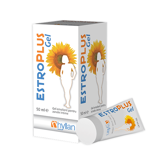 Gel emolient pentru zonele intime, EstroPlus Gel, 50 ml, Hyllan