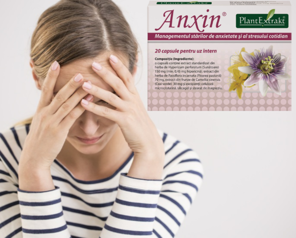 Anxin, 20 capsule, PlantExtrakt - imagine 2