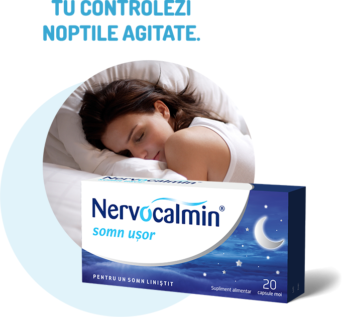 Nervocalmin Somn Usor, 20 capsule moi, Biofarm - imagine 2