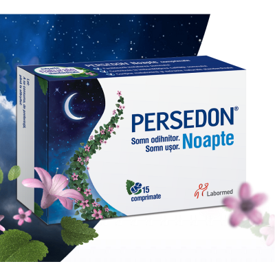 Persedon Noapte, 15 comprimate, Labormed - imagine 2