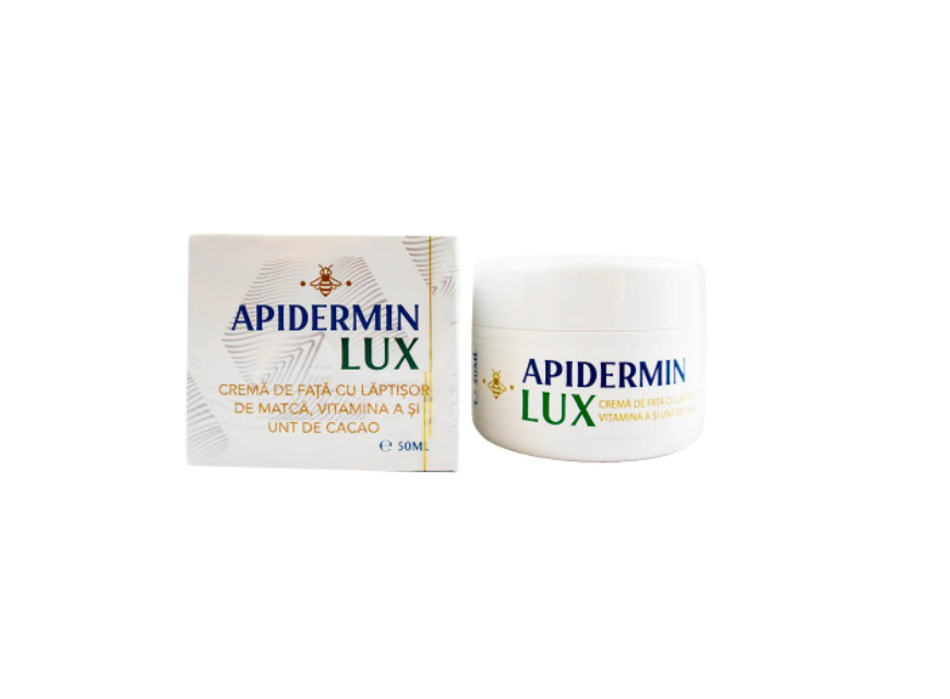 Crema de fata cu laptisor de matca Apidermin Lux, 50 ml, Complex Apicol - imagine 2