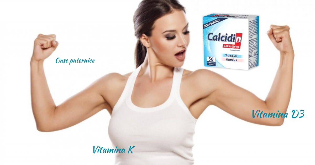 Calcidin, 56 comprimate, Zdrovit - imagine 2