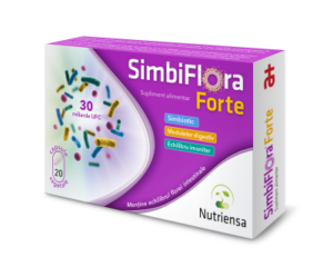 Supliment alimentar SimbiFlora Forte, 30 miliarde UFC, 20 capsule