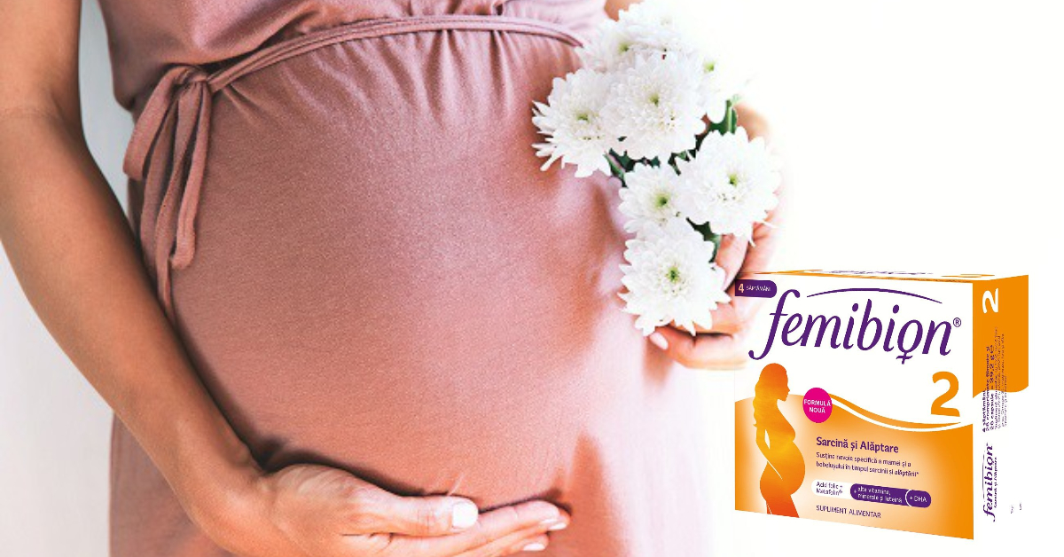 Femibion 2 Sarcina si Alaptare, 28 comprimate si 28 capsule