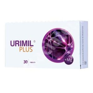 Urimil Plus cu Mg, B3, B6, B1, B12 pentru sistemul nervos, 30 capsule