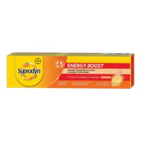 Supradyn Energy cu Vitamine si Minerale, 15 comprimate, Bayer
