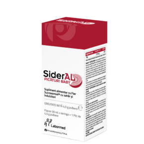 Picaturi pentru copii SiderAL, flacon 30 ml + plic 1,9 grame, Solacium Pharma