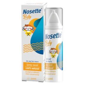 Spray nazal cu apa de mare izotonica Nosette Baby, 50 ml, Dr. Reddys