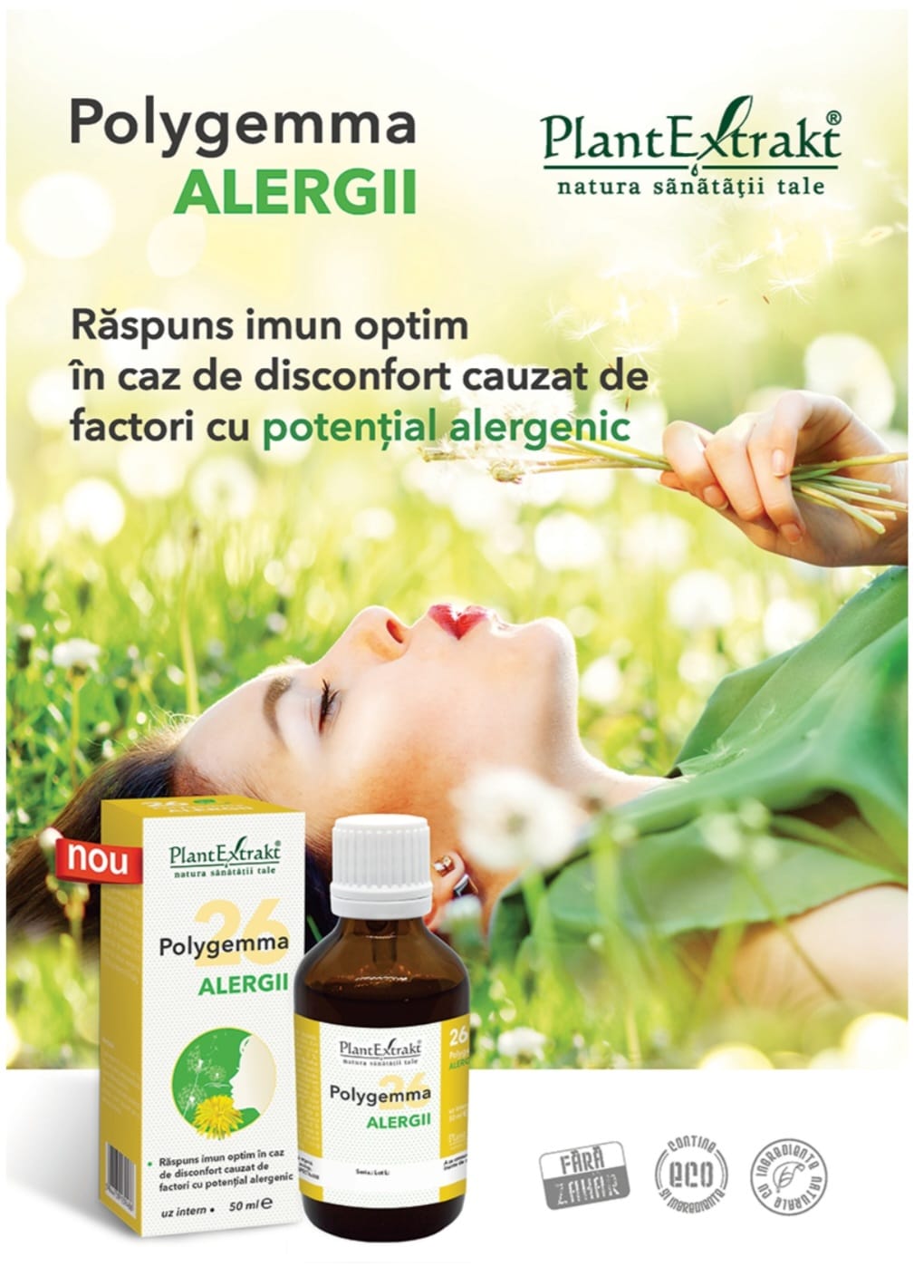 Polygemma 26 Alergii, PlantExtrakt, 50 ml