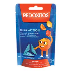 Redoxitos Triple Action jeleuri, 25 bucati, Bayer