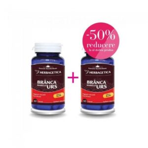 Supliment alimentar Branca Marelui Urs, 60+60 capsule