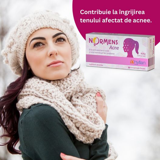 Supliment alimentar Normens Acne, 30 comprimate