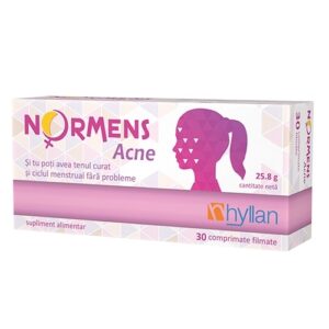 Supliment alimentar Normens Acne, 30 comprimate