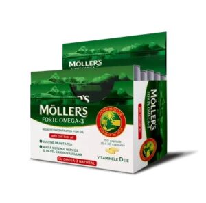 Omega 3 Forte, 150 capsule, Moller's