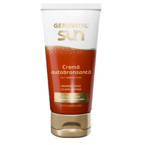 Crema autobronzanta cu unt de Cacao, 150 ml, Gerovital Sun