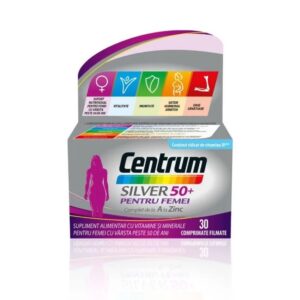 Centrum Silver 50+ pentru femei,30 comprimate