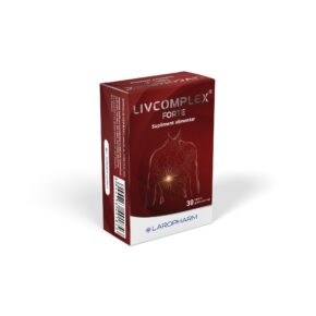 Livcomplex cu silimarina si anghinare, 30 capsule, Laropharm