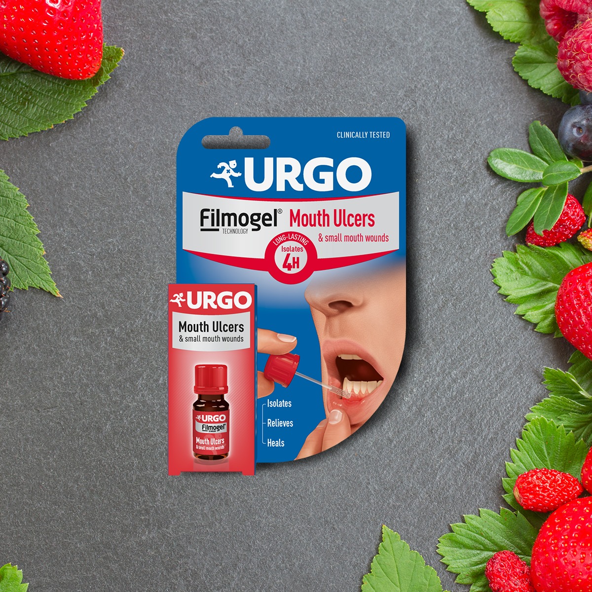 Gel contra aftelor si a ranilor bucale Urgo Filmogel, 6 ml