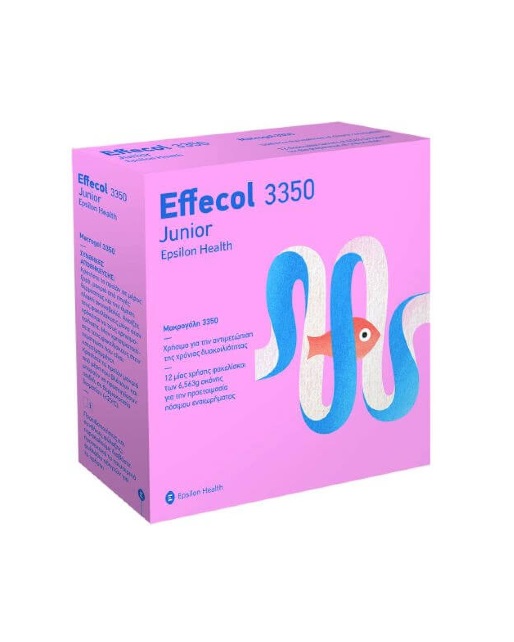 Effecol 3350 Junior Epsilon Health, 12 plicuri x 6,5 g