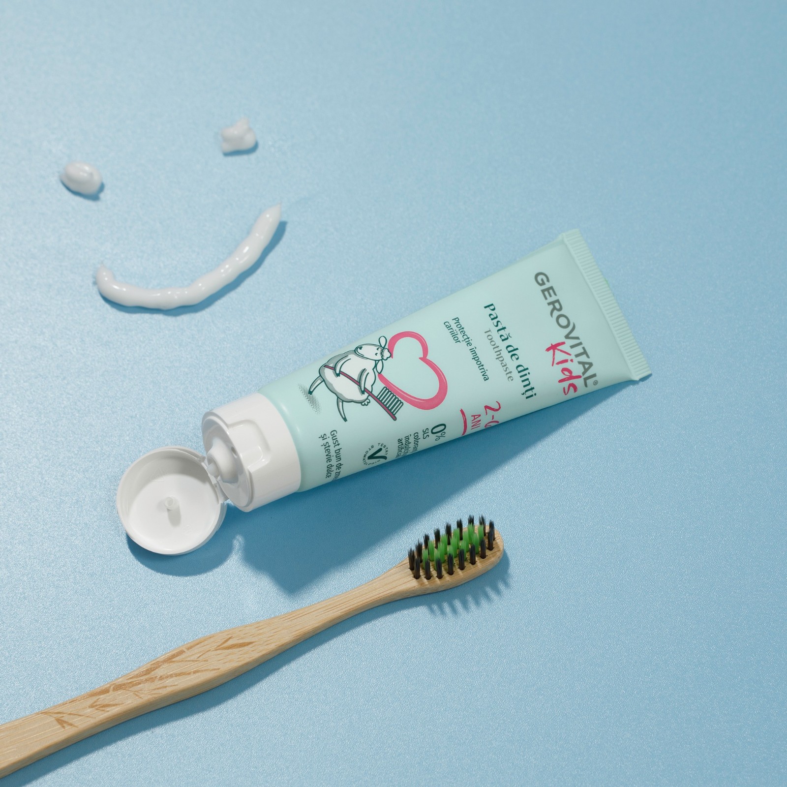Pasta de dinti pentru copii Gerovital Kids, 50 ml, Gerovital - imagine 2