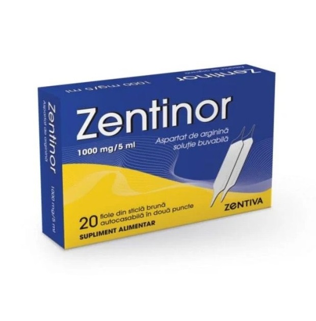 Zentinor, solutie buvabila 1000 mg/5ml, 20 fiole, Zentiva